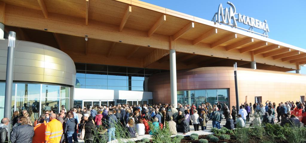 IGD grows again: the new Marema’ shopping center inaugurated today in  Grosseto