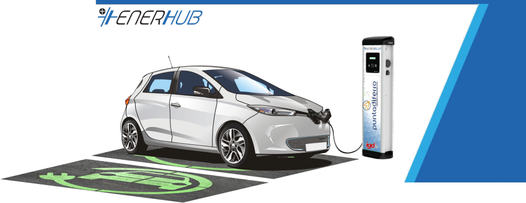 IGD and Enerhub sign an agreement for the installation of 32 charging stations for electric cars